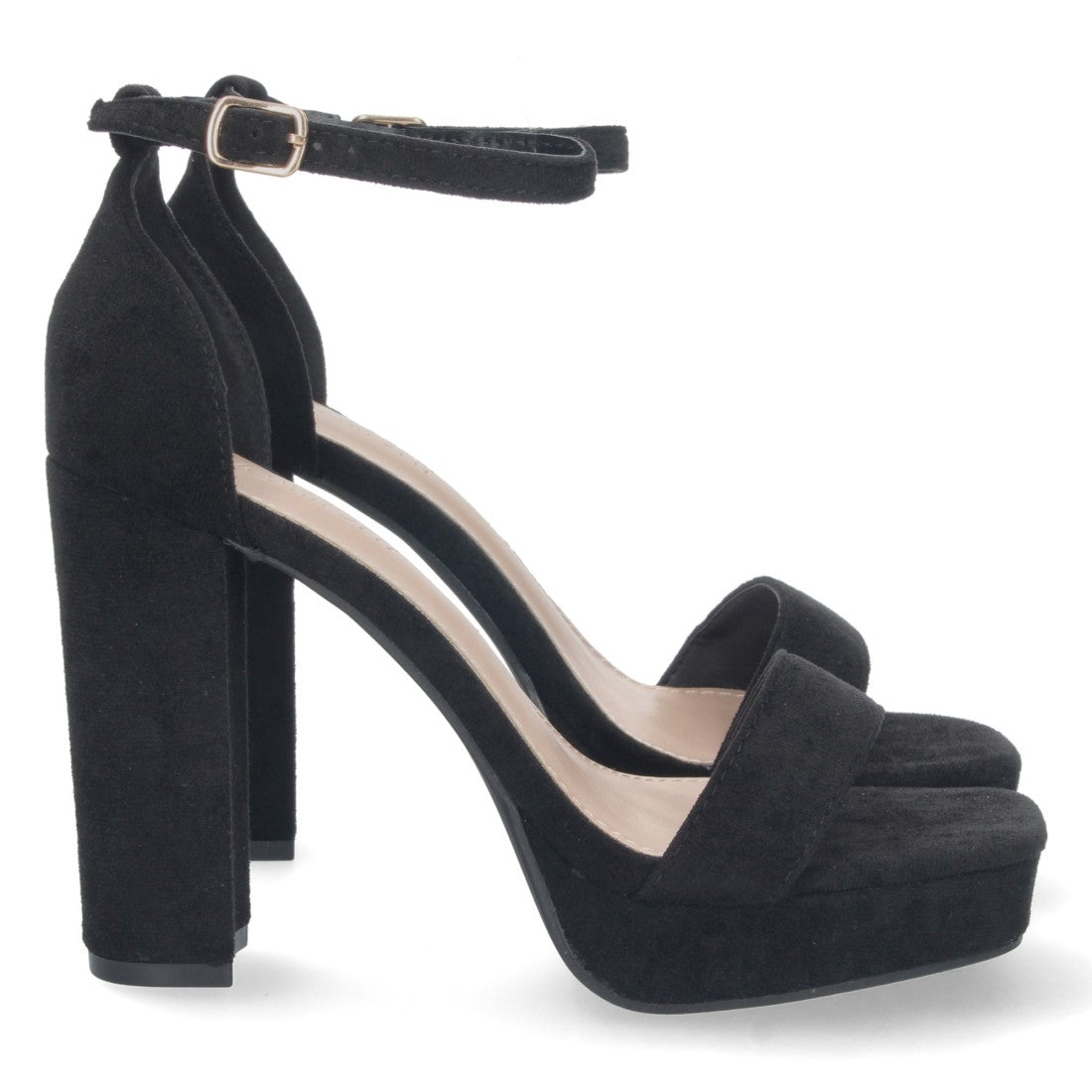 Sandalia de tacón de mujer estilo ankle strap