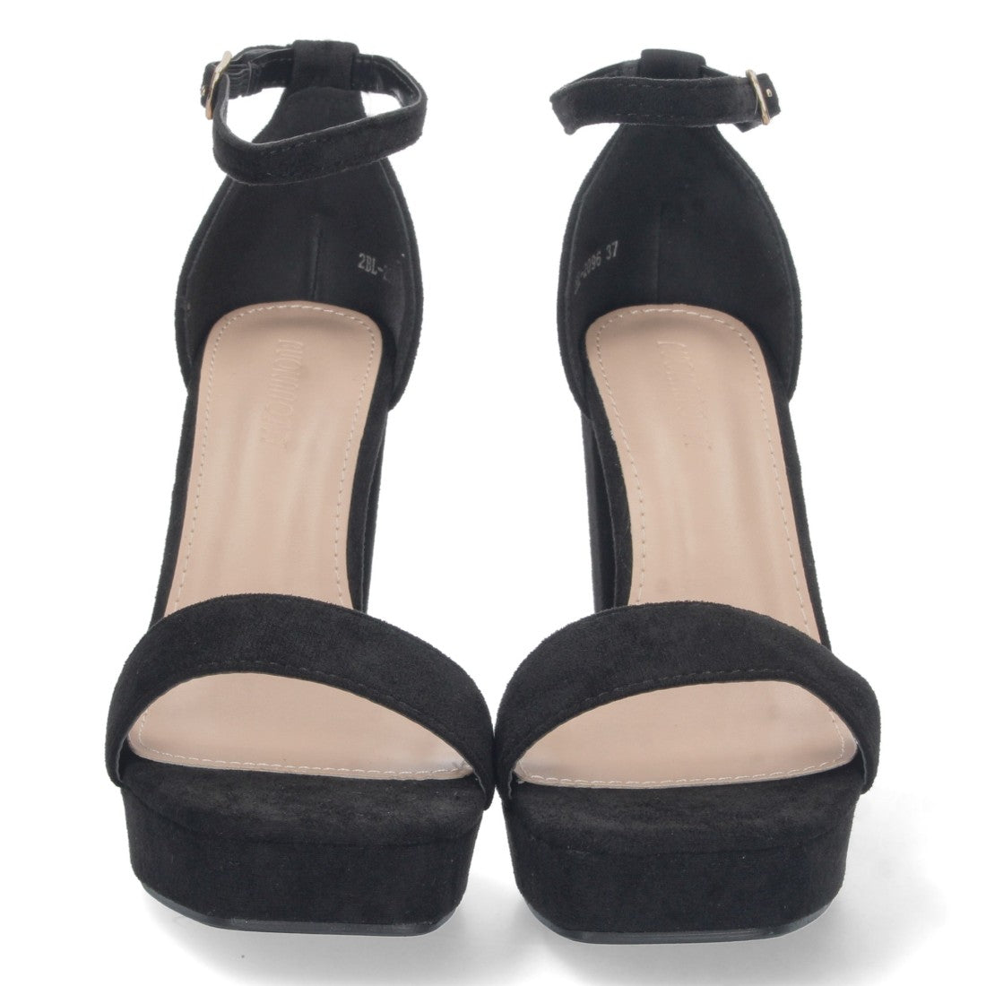 Sandalia de tacón de mujer estilo ankle strap