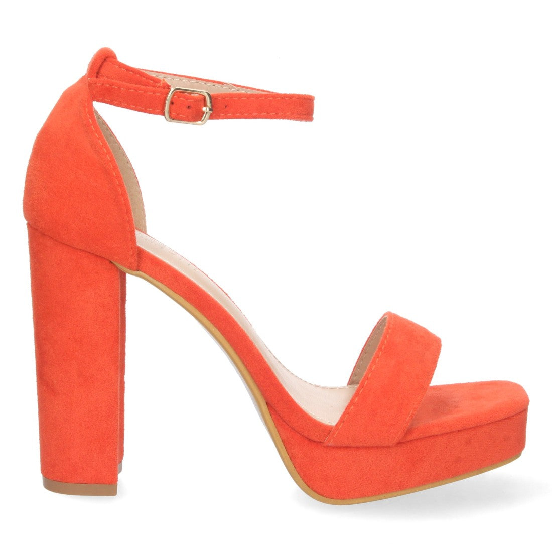 Sandalia de tacón de mujer estilo ankle strap