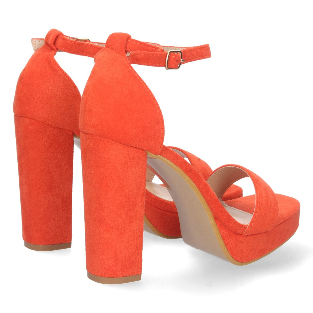 Sandalia de tacón de mujer estilo ankle strap