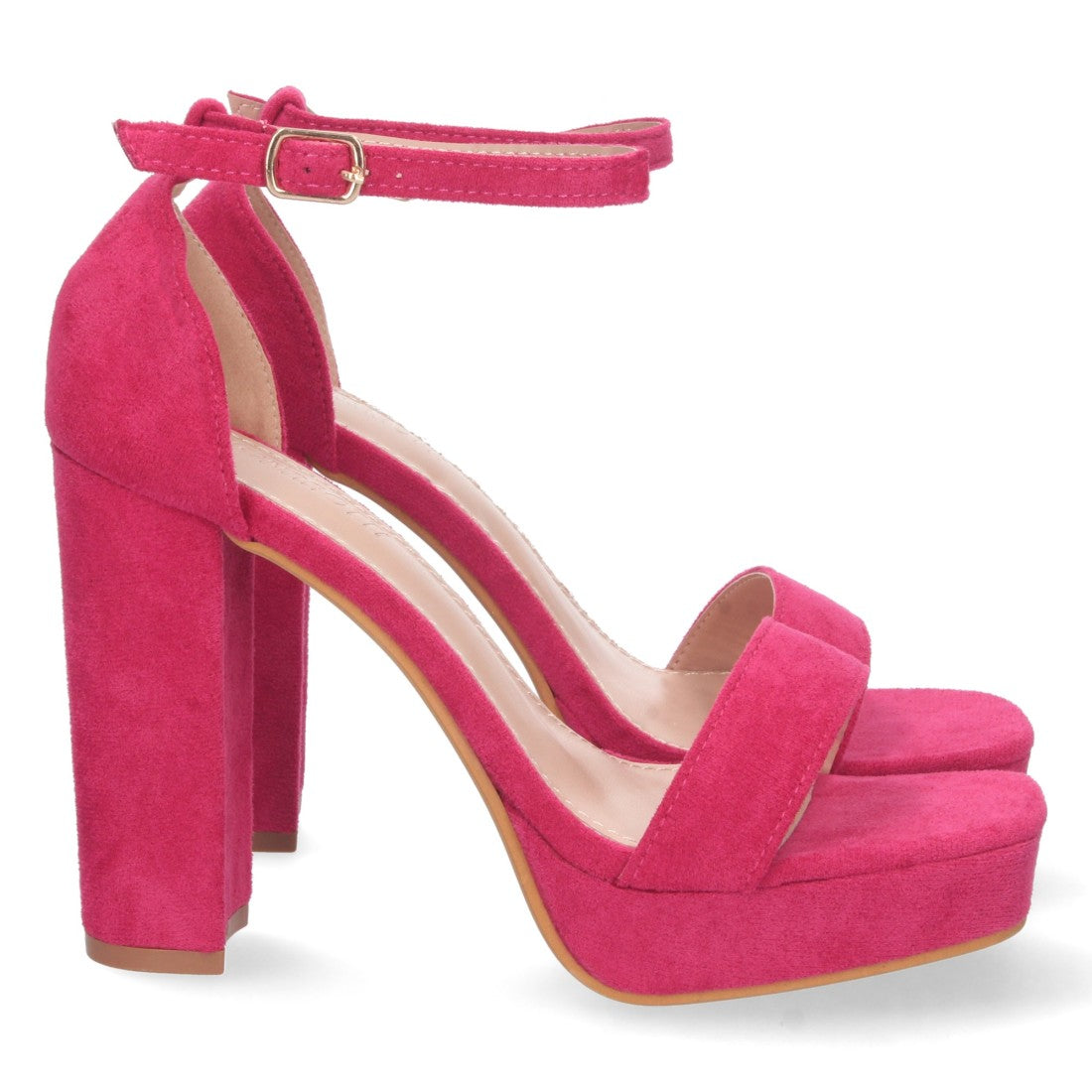 Sandalia de tacón de mujer estilo ankle strap
