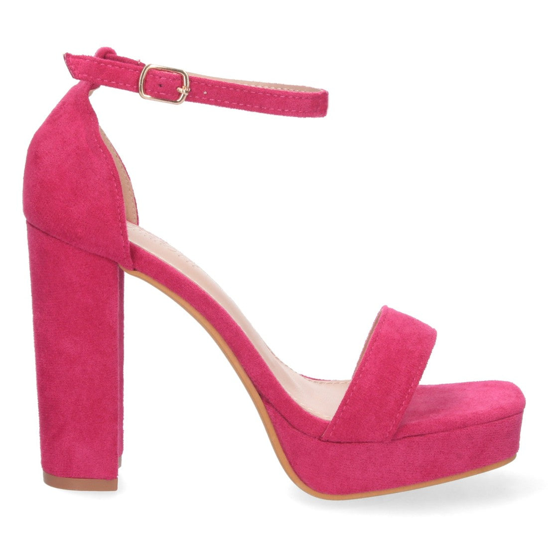 Sandalia de tacón de mujer estilo ankle strap