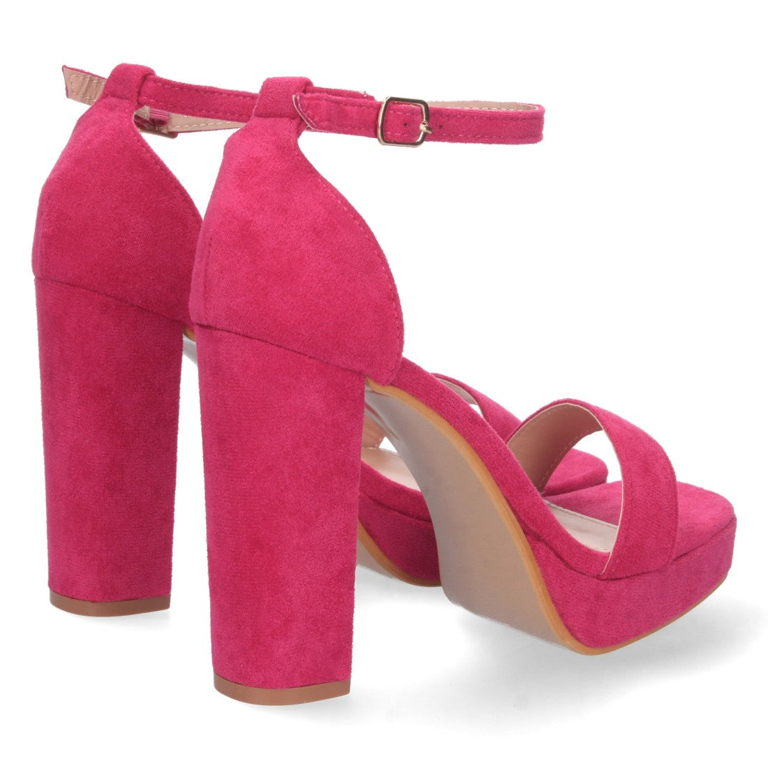 Sandalia de tacón de mujer estilo ankle strap