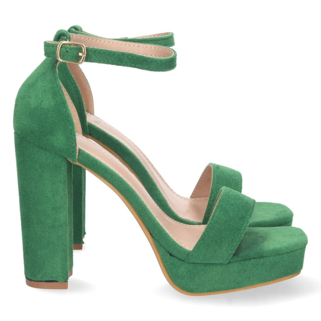 Sandalia de tacón de mujer estilo ankle strap