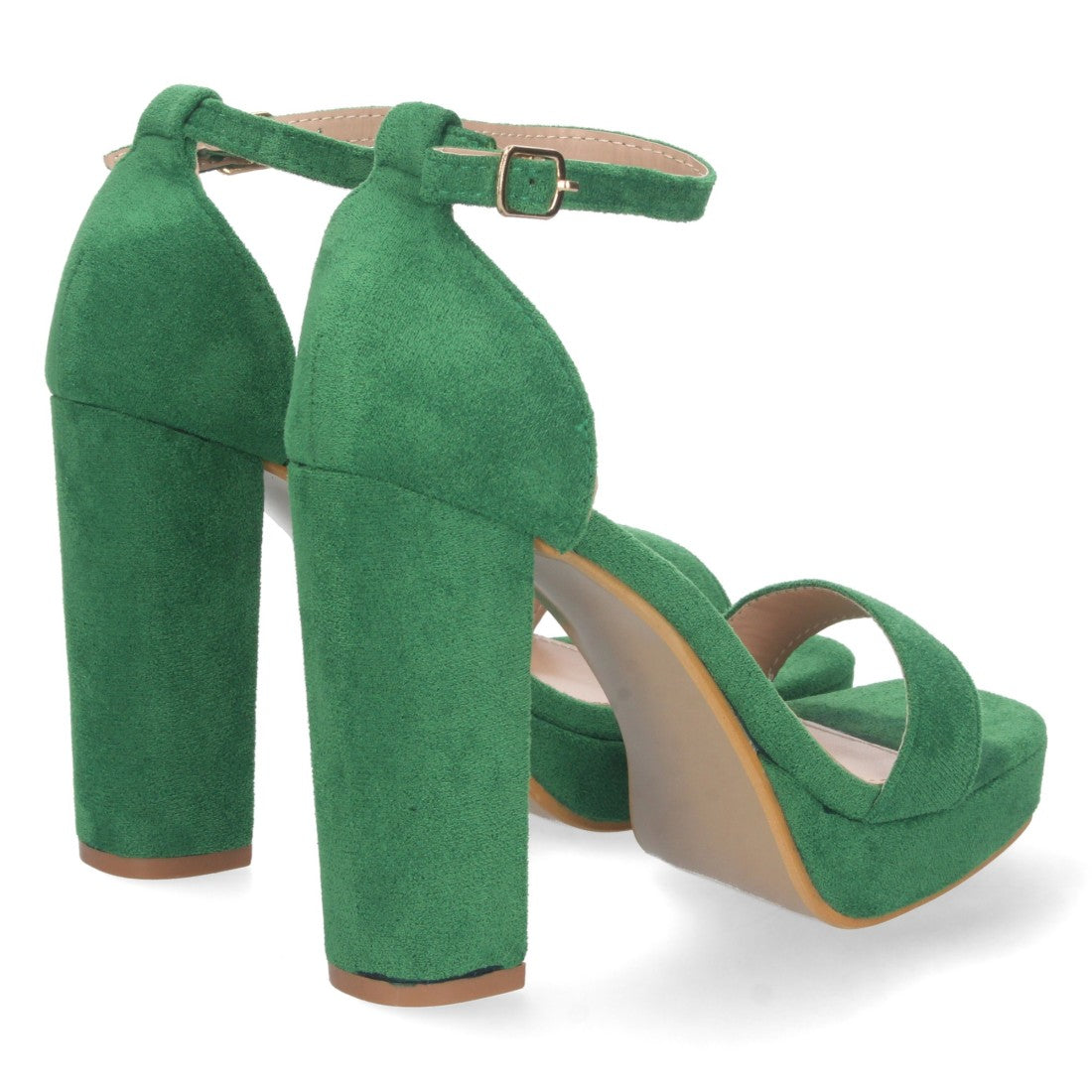 Sandalia de tacón de mujer estilo ankle strap