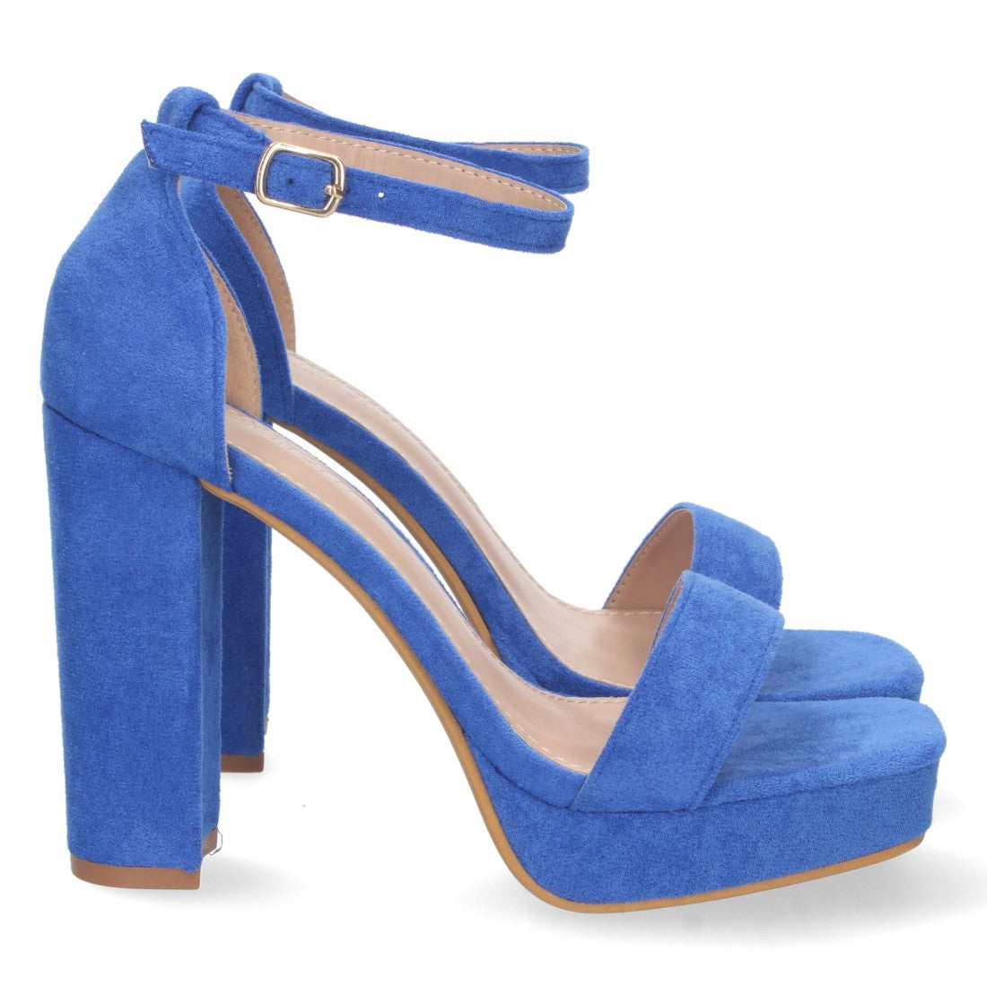 Sandalia de tacón de mujer estilo ankle strap