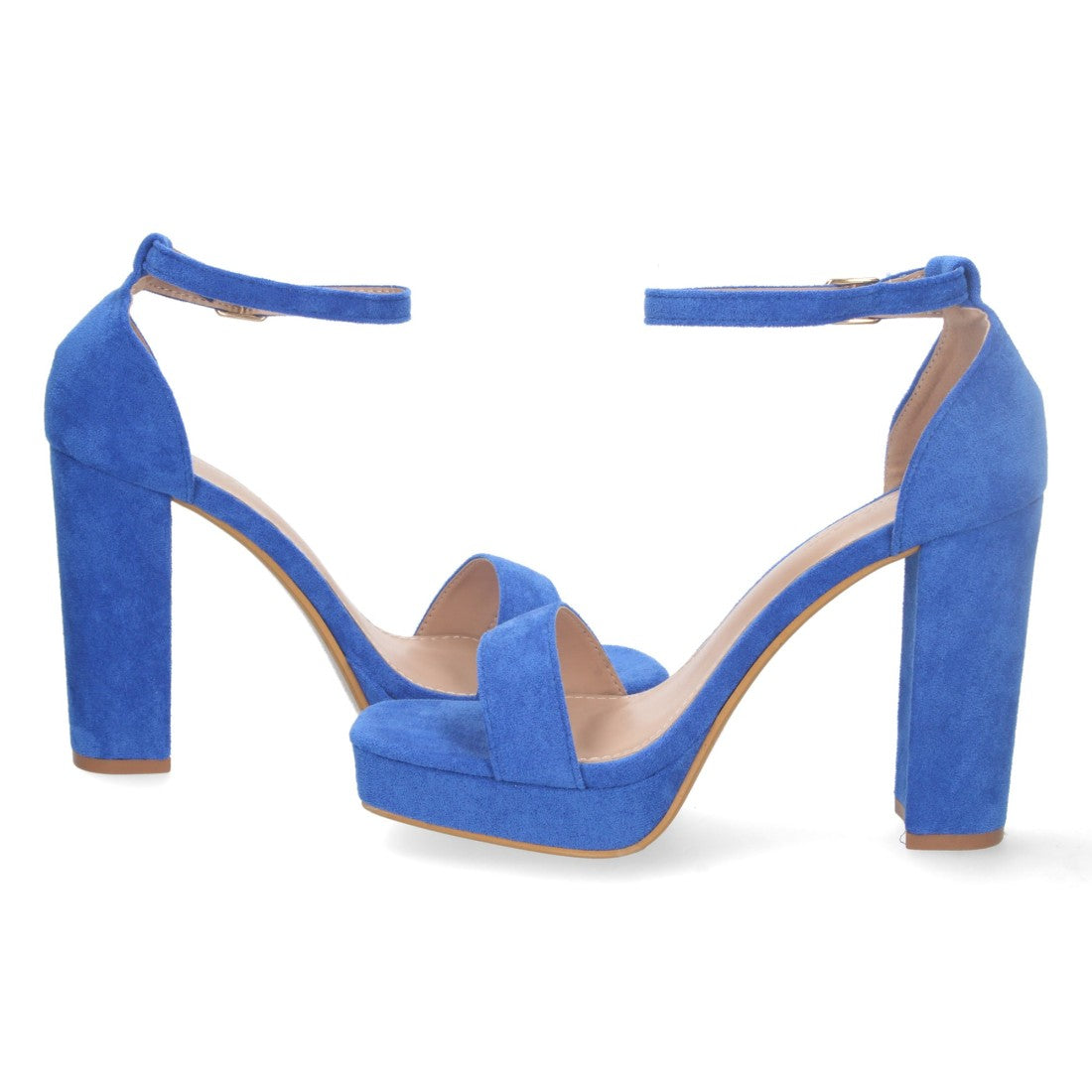 Sandalia de tacón de mujer estilo ankle strap