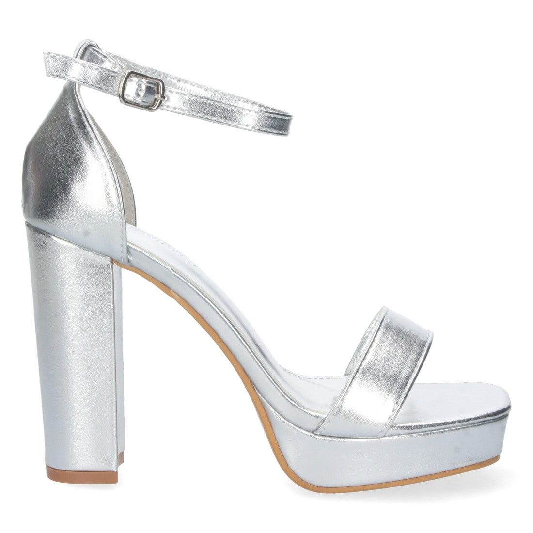Sandalia de tacón de mujer estilo ankle strap