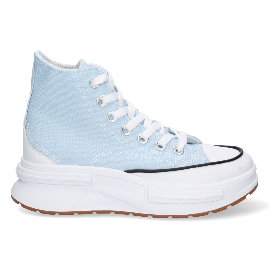 Zapatilla abotinada de mujer de plataforma