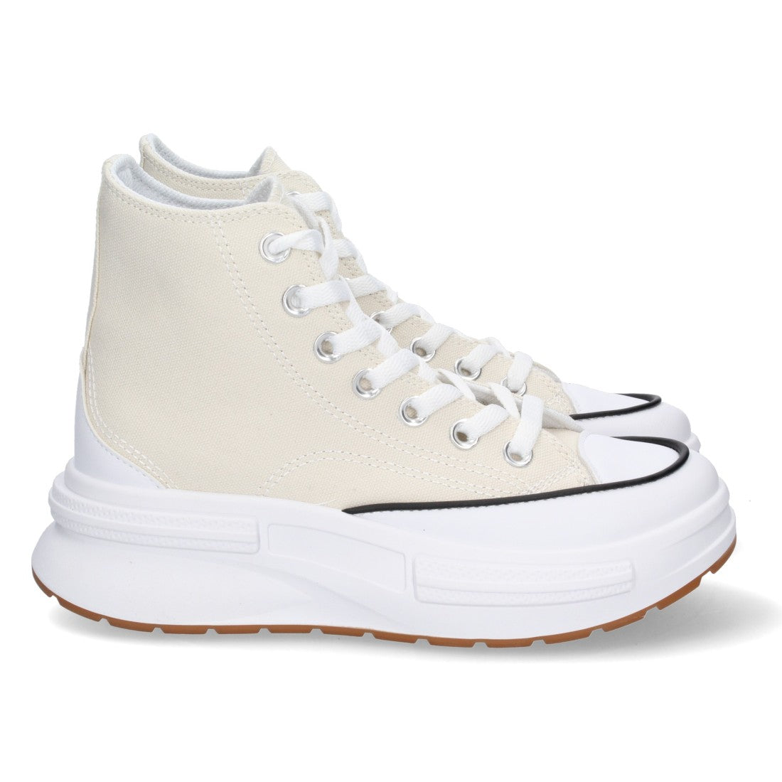 Zapatilla abotinada de mujer de plataforma