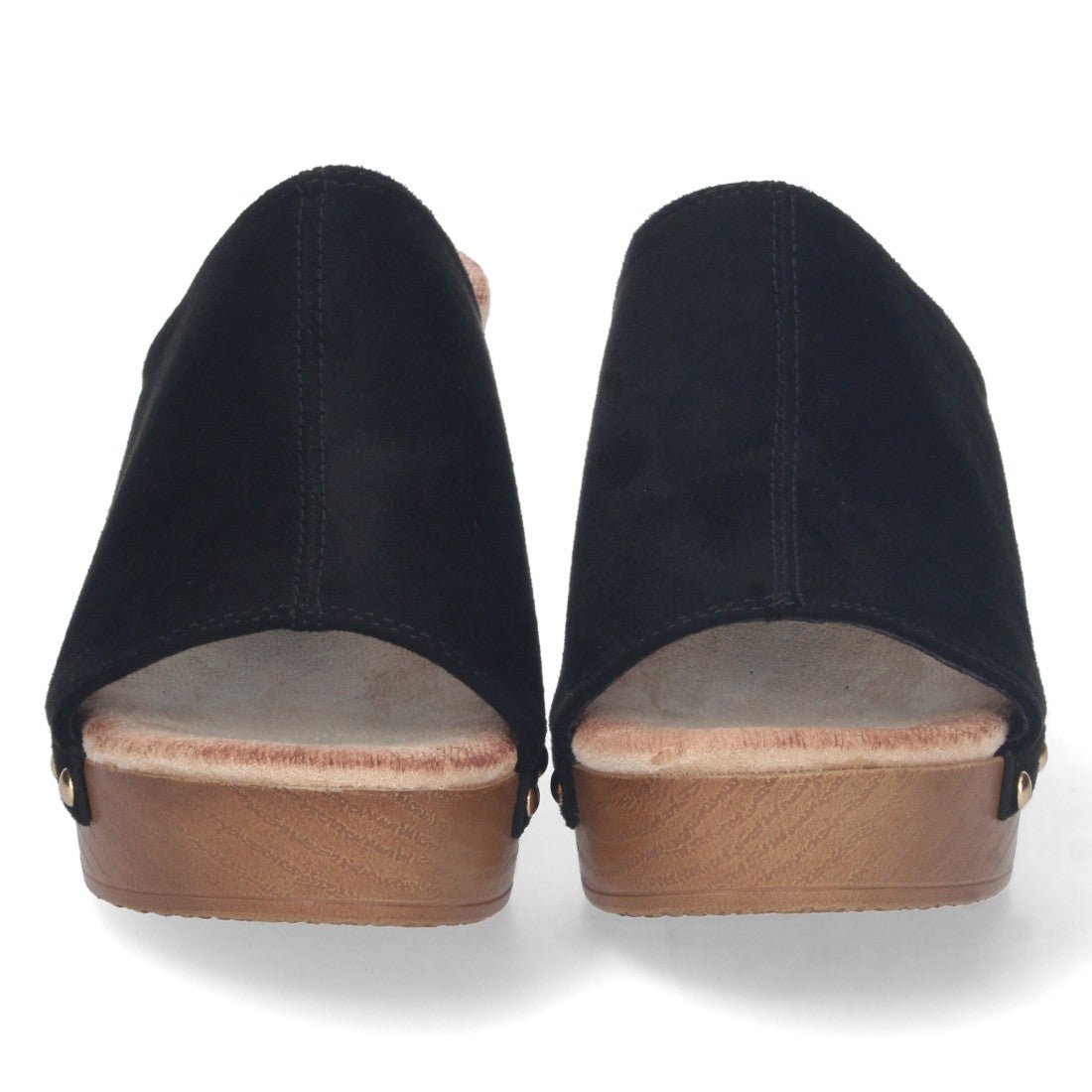 Sandalia de tacón de mujer con talón abierto