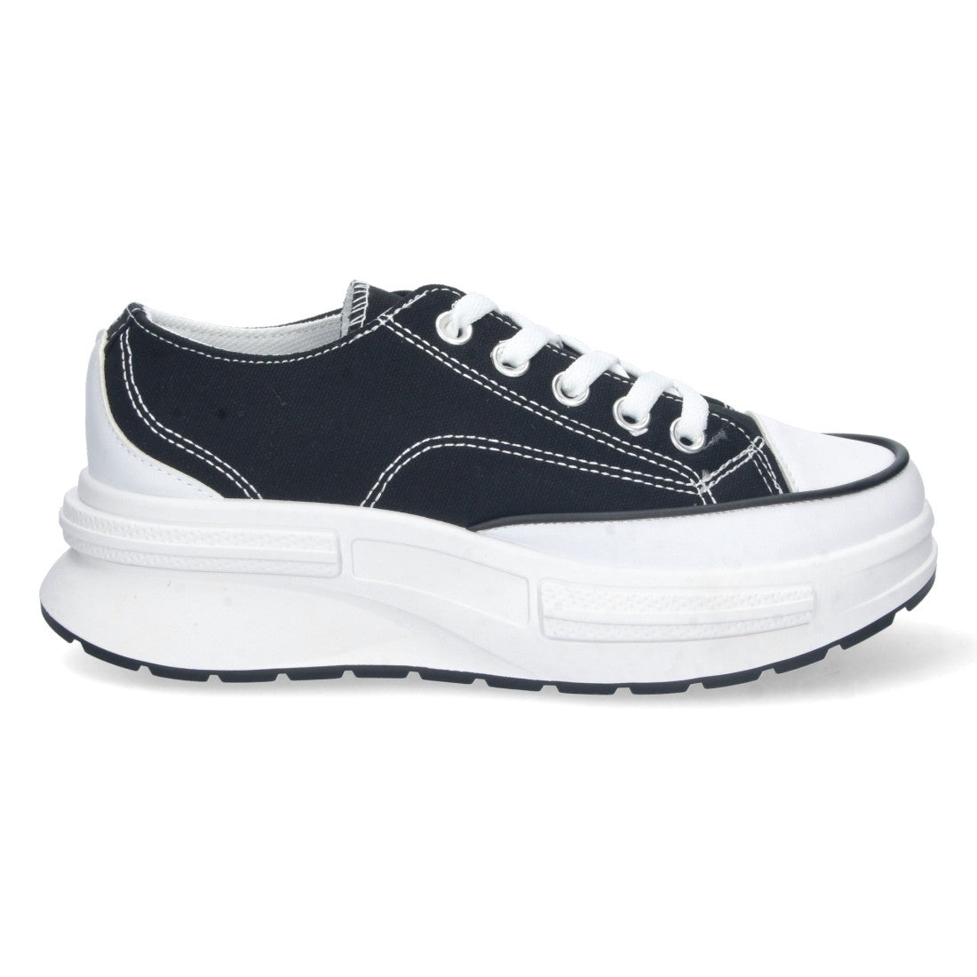 Zapatilla plana de mujer de plataforma