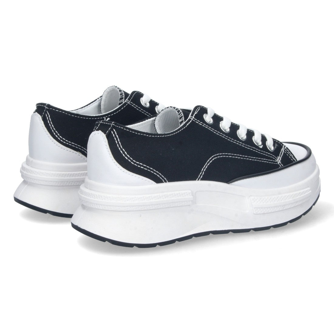 Zapatilla plana de mujer de plataforma