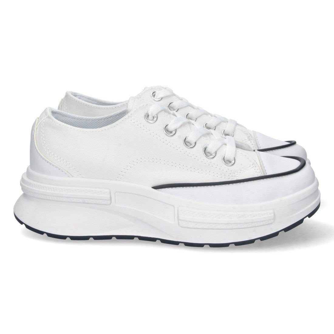 Zapatilla plana de mujer de plataforma