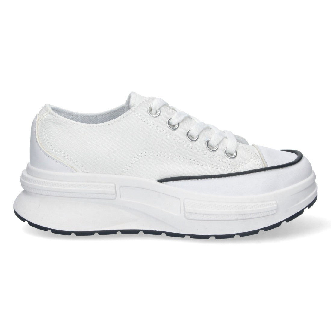 Zapatilla plana de mujer de plataforma