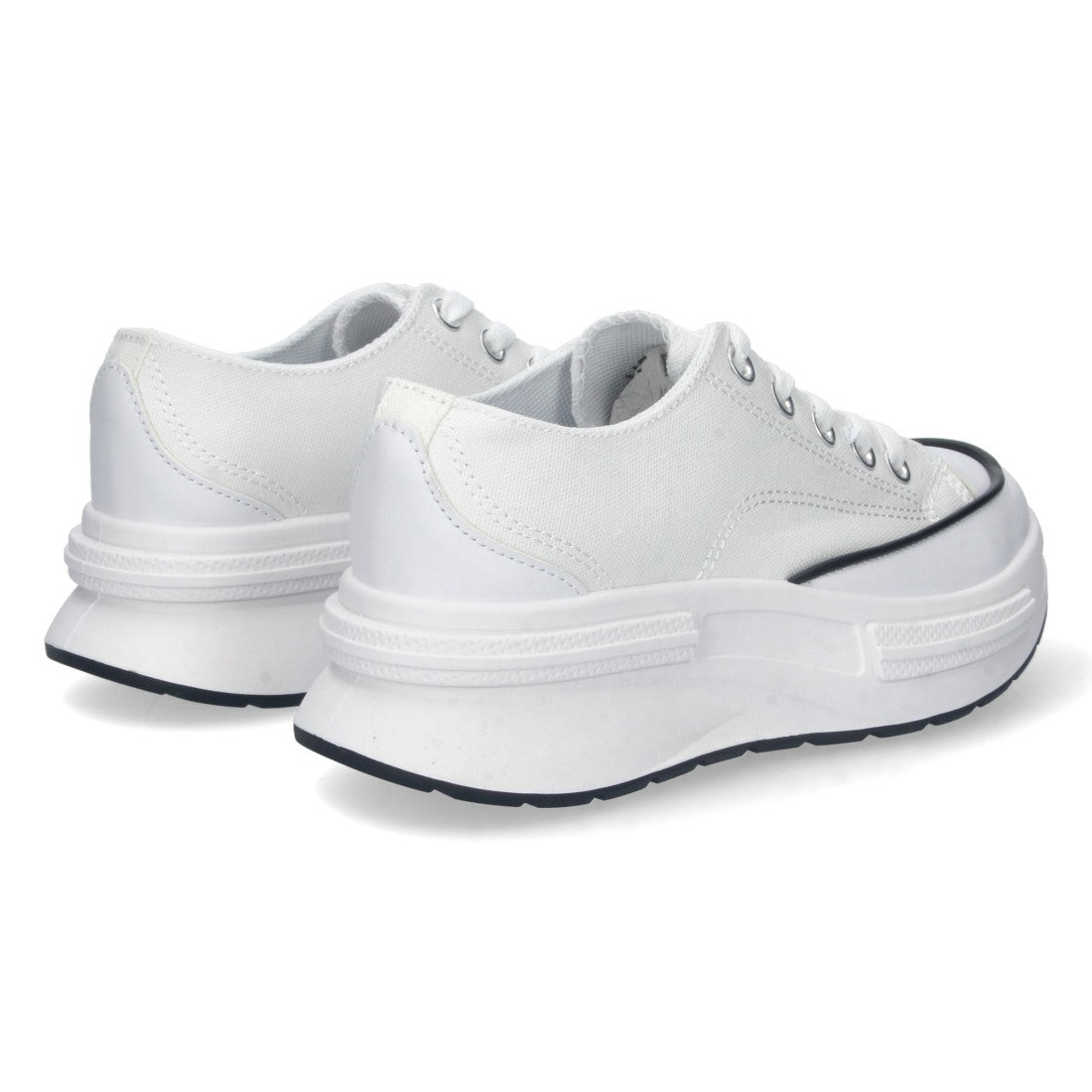 Zapatilla plana de mujer de plataforma