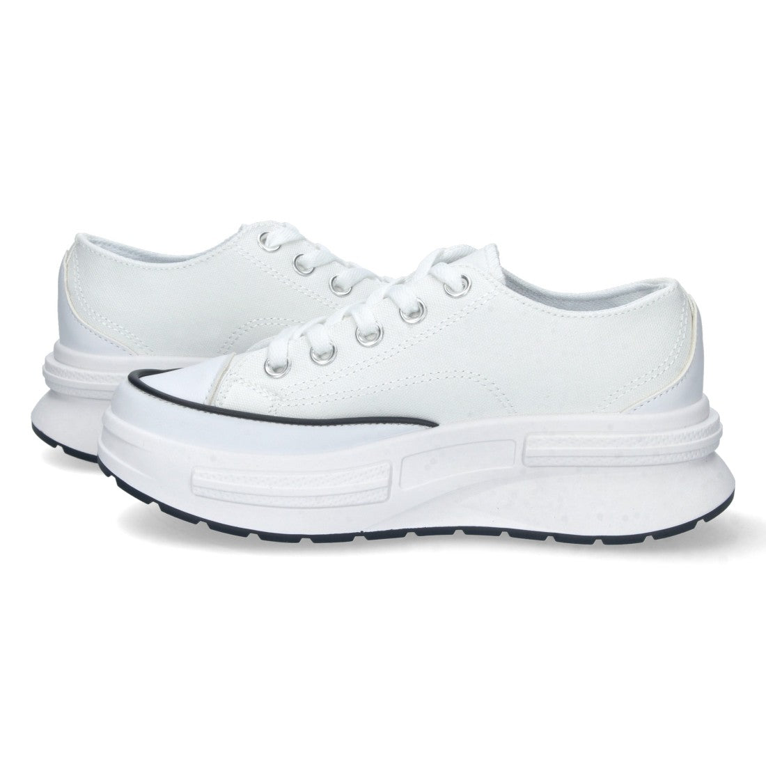 Zapatilla plana de mujer de plataforma