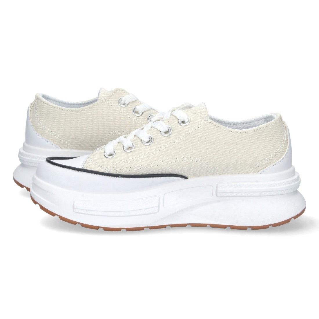 Zapatilla plana de mujer de plataforma