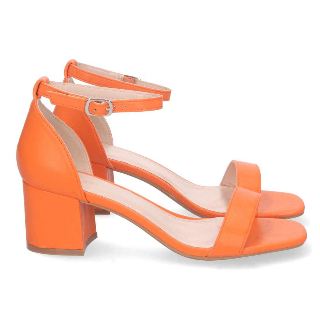 Sandalia de tacón de mujer estilo ankle strap