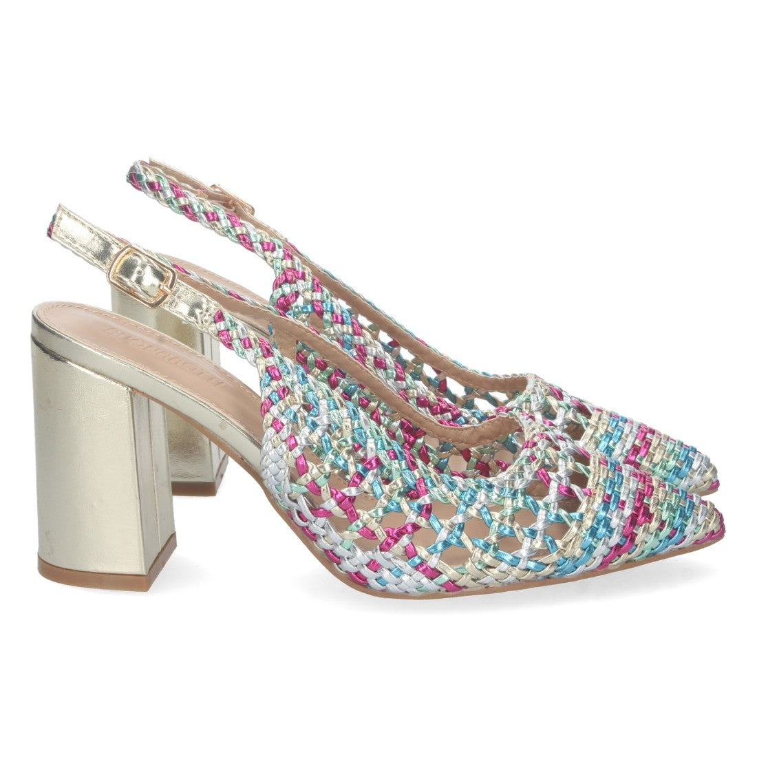 Zapato de tacón de mujer de punta fina