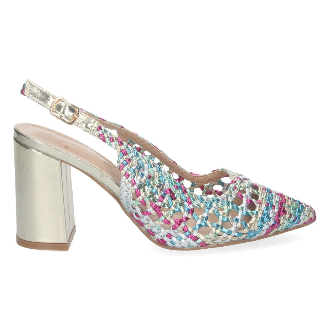 Zapato de tacón de mujer de punta fina