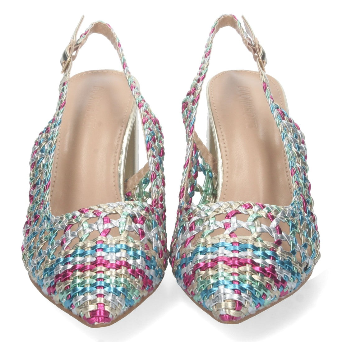 Zapato de tacón de mujer de punta fina
