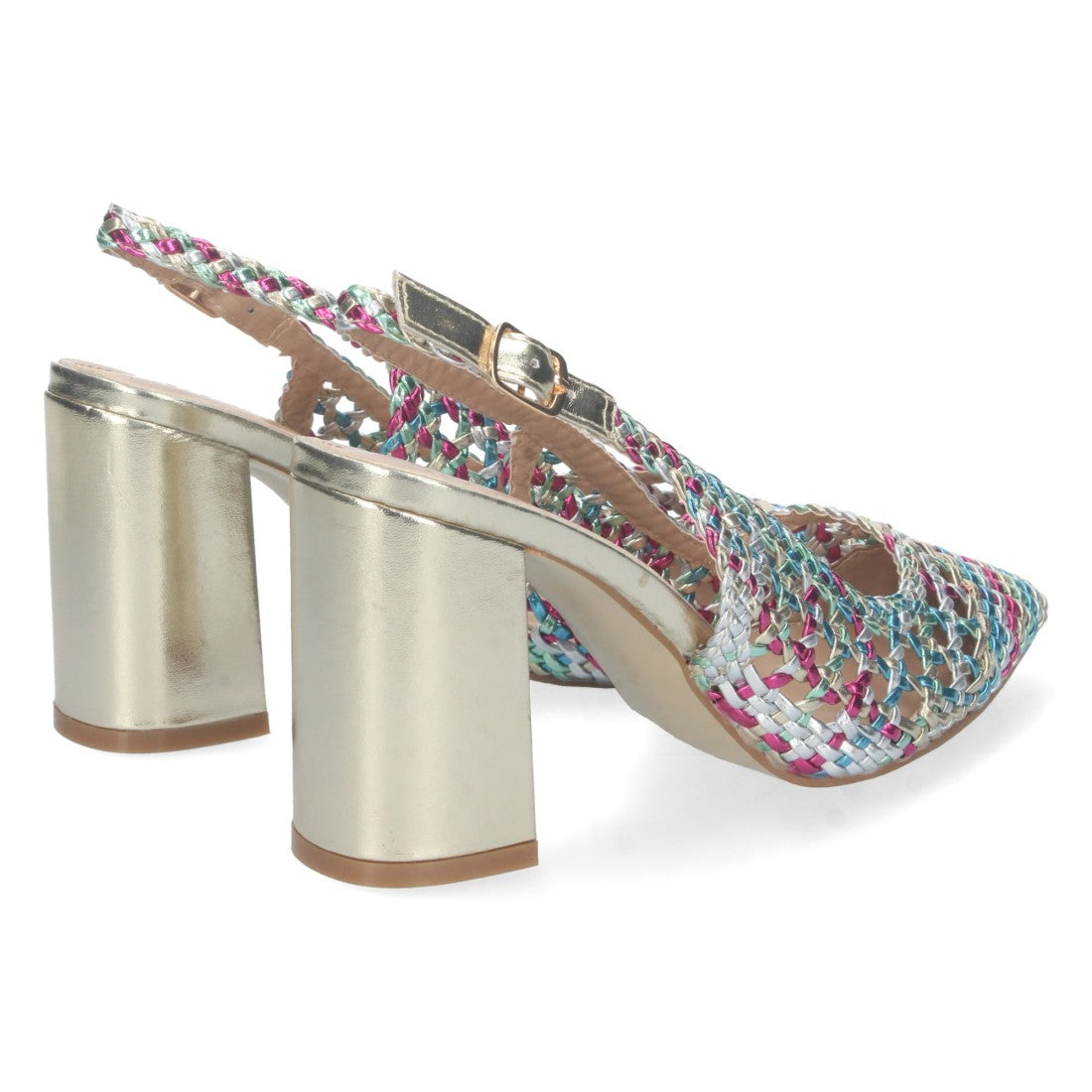 Zapato de tacón de mujer de punta fina