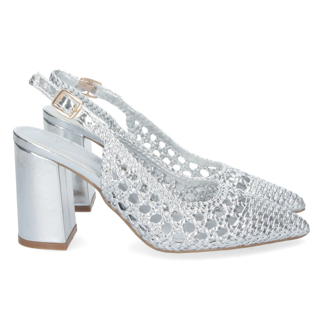 Zapato de tacón de mujer de punta fina
