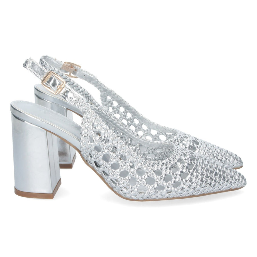 Zapato de tacón de mujer de punta fina
