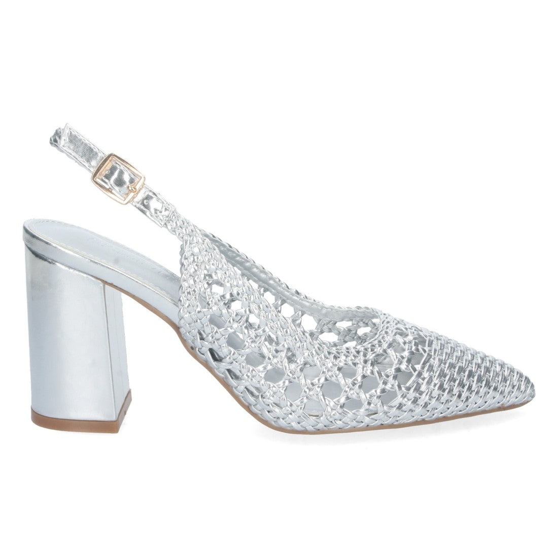 Zapato de tacón de mujer de punta fina