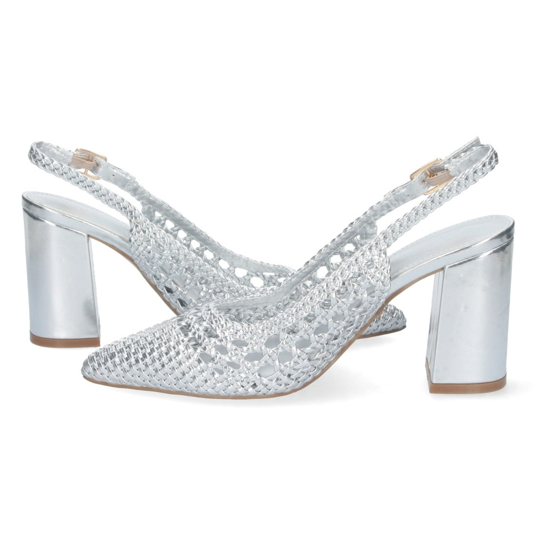 Zapato de tacón de mujer de punta fina
