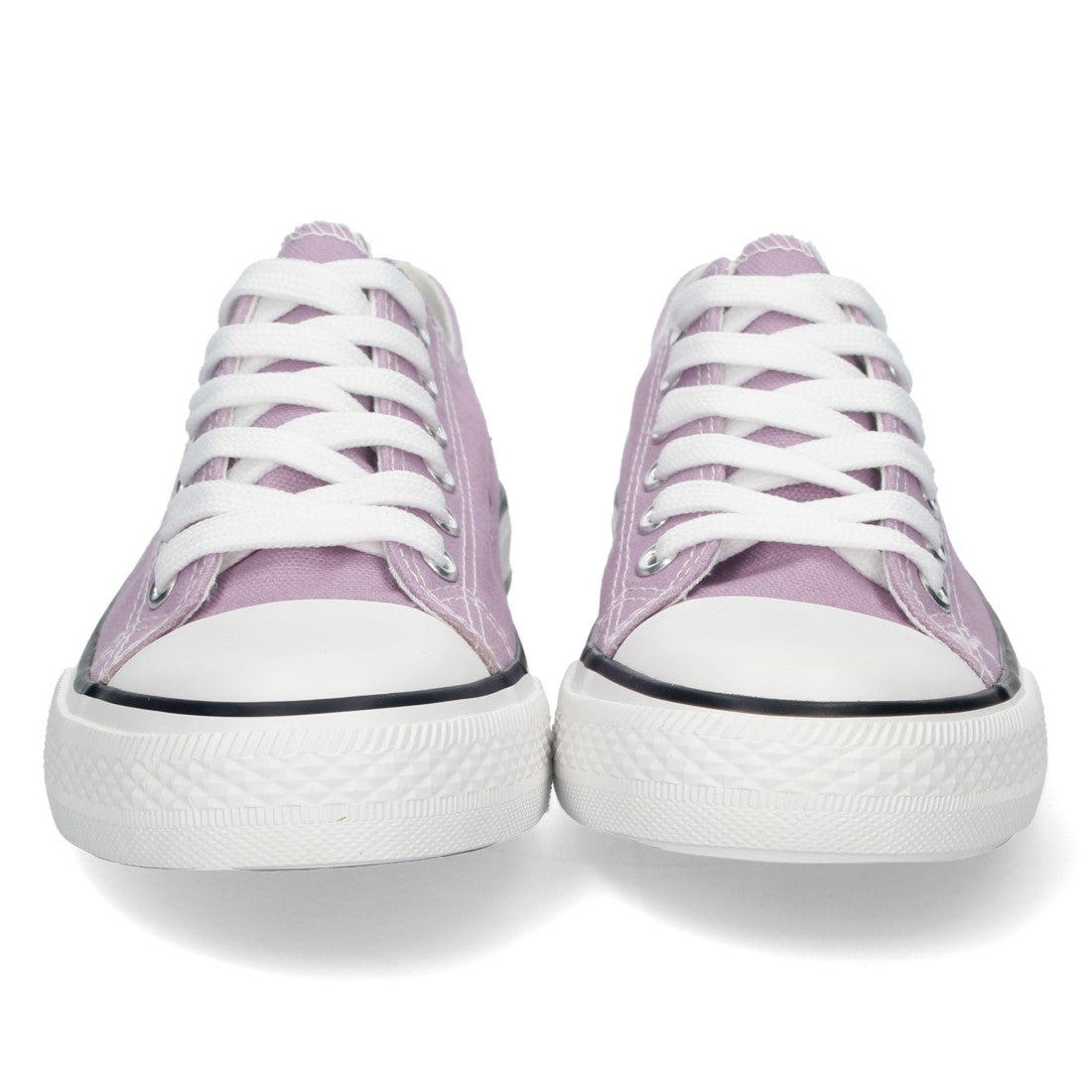Zapatilla plana de mujer con cierre de cordones