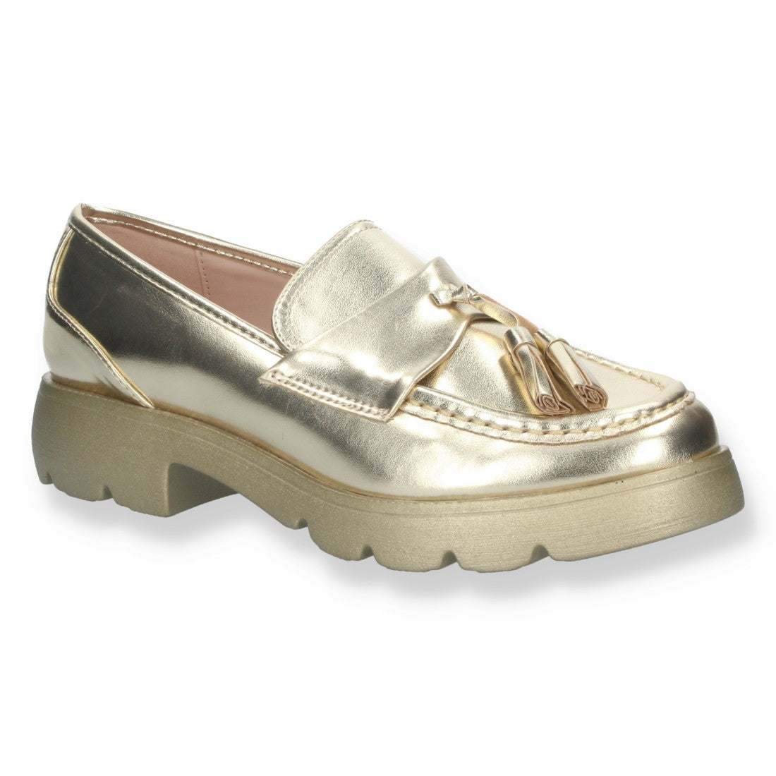 Mocasín plano de mujer