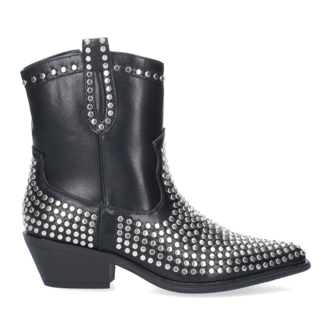 Botín de mujer con tacón - Negro (Ref. 9367)