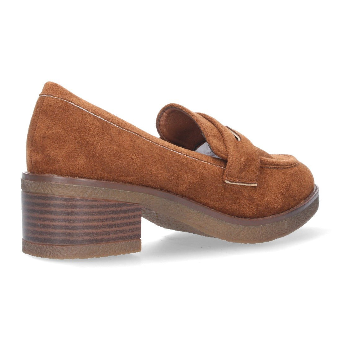 Mocasín cómodos de mujer - Marrón