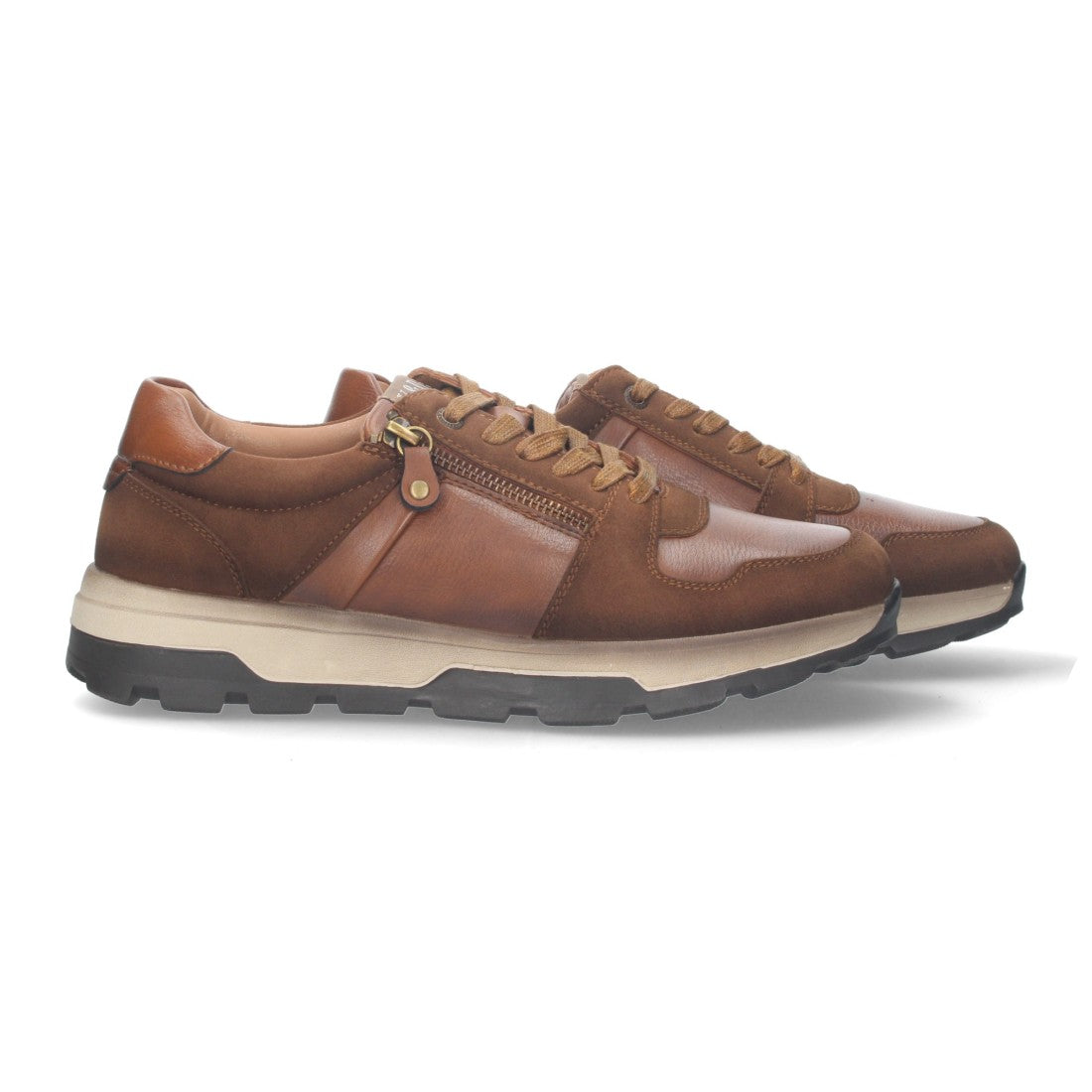 Zapato cómodos detalle de cremallera de hombre