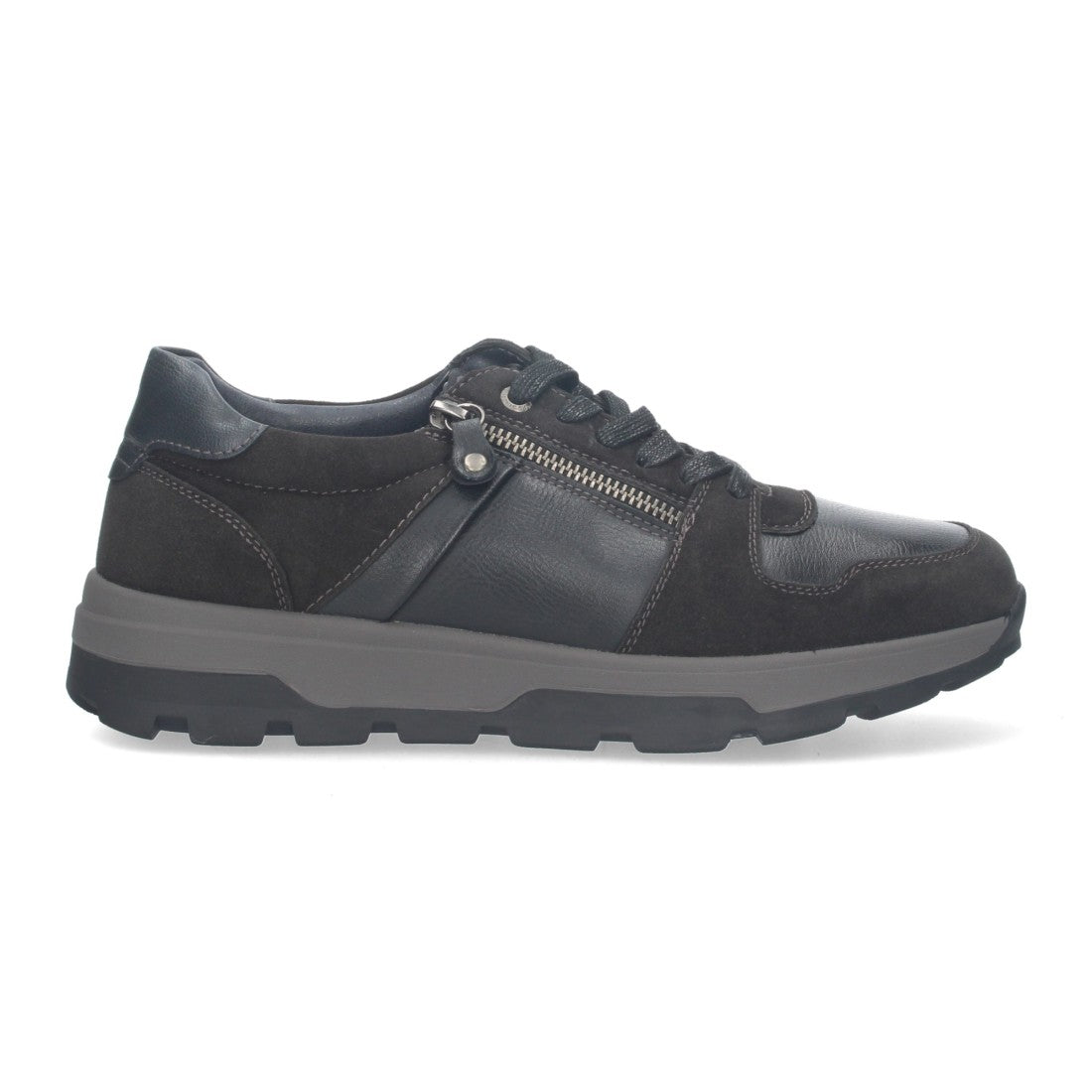 Zapato cómodos detalle de cremallera de hombre
