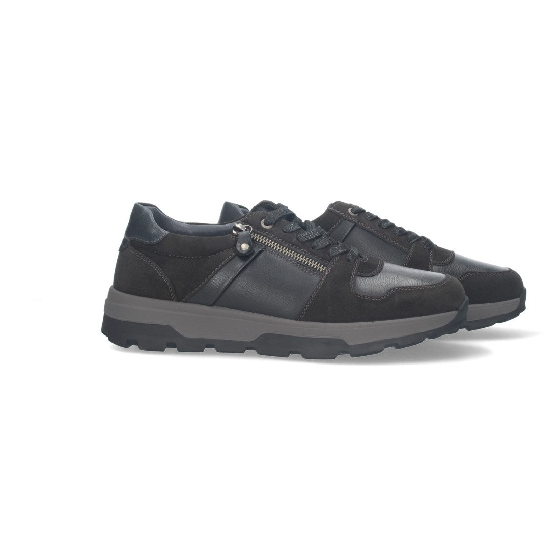 Zapato cómodos detalle de cremallera de hombre