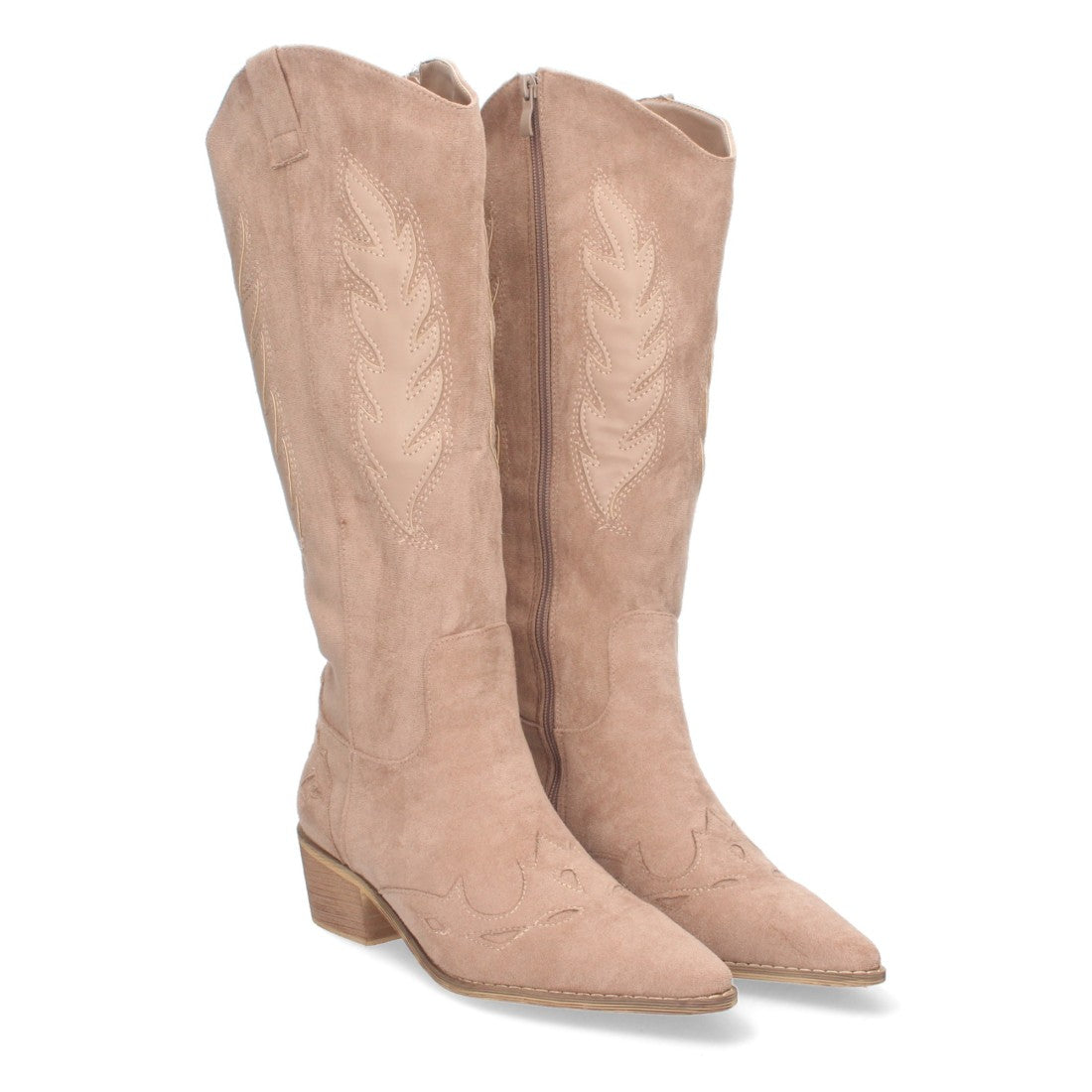 Bota de tacón cómodas de mujer