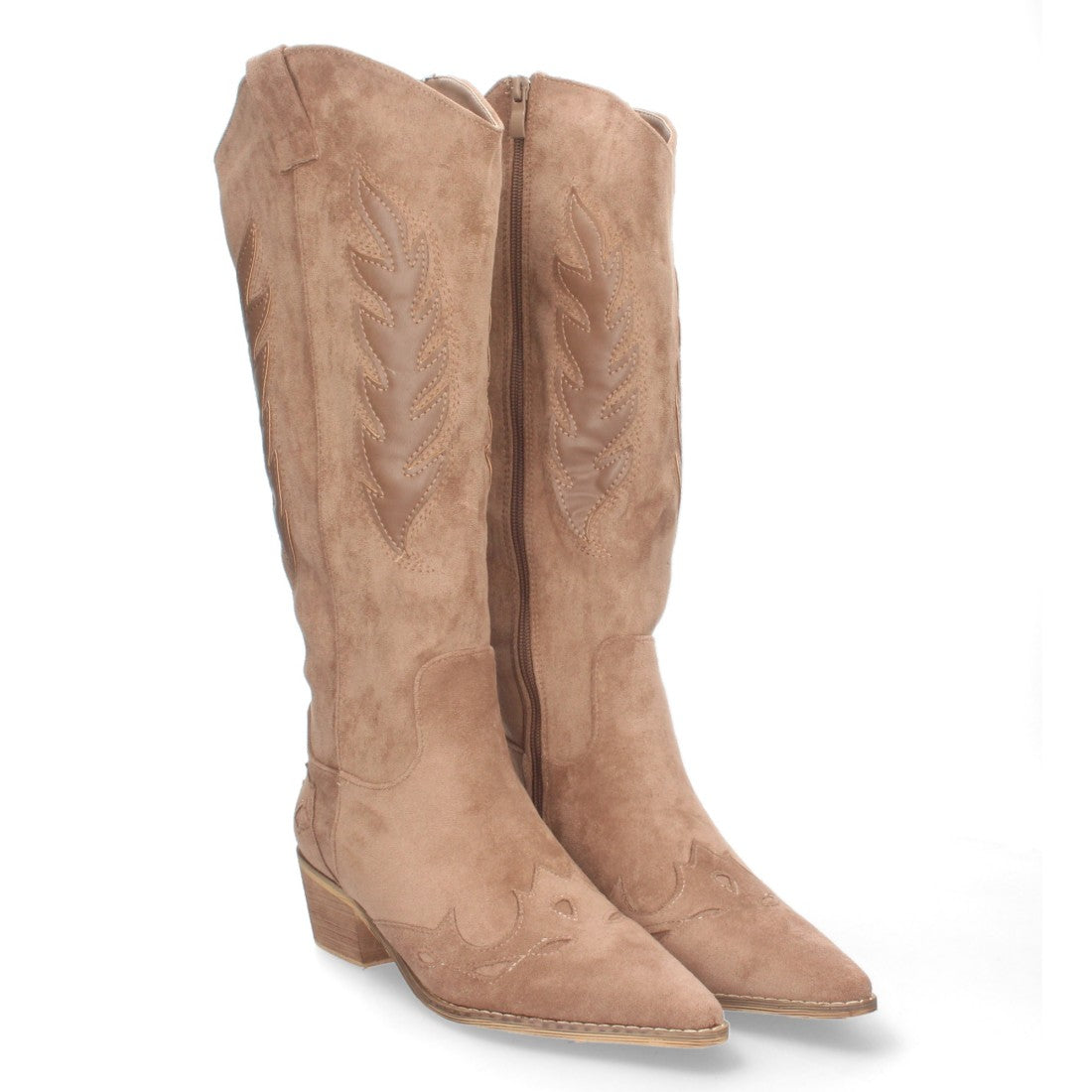 Bota de tacón cómodas de mujer