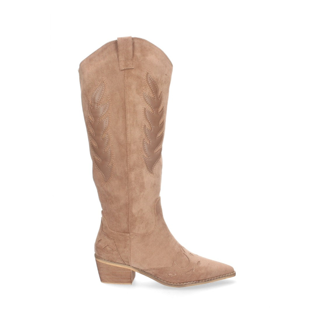 Bota de tacón cómodas de mujer
