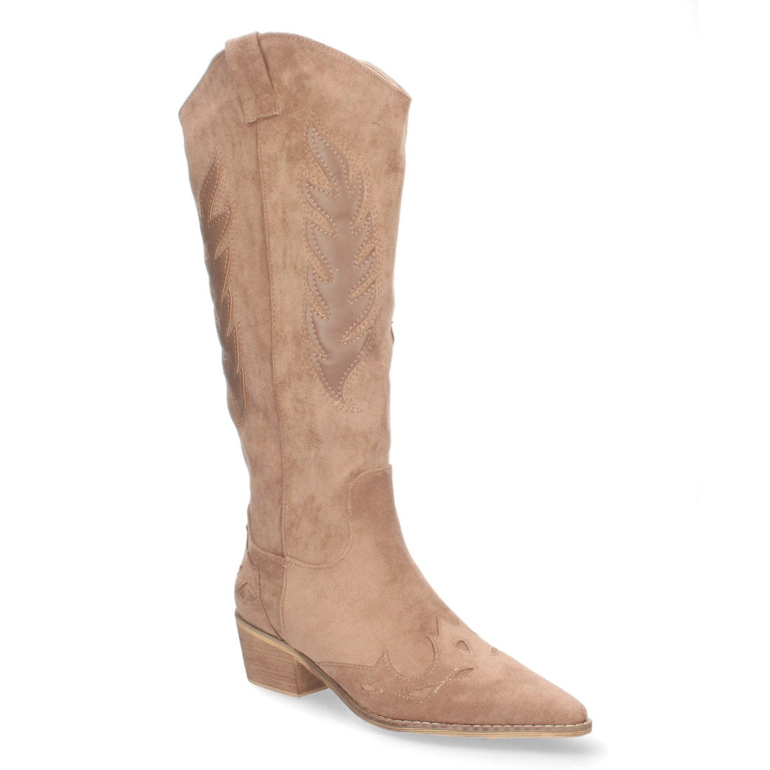 Bota de tacón cómodas de mujer