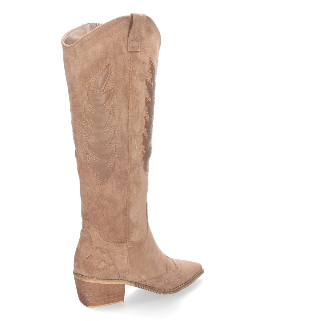 Bota de tacón cómodas de mujer