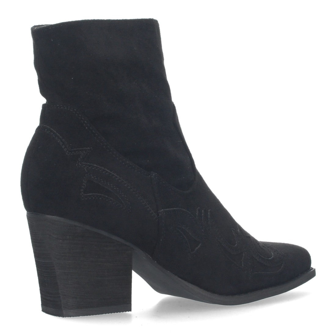 Botines camperos de tacón medio de mujer