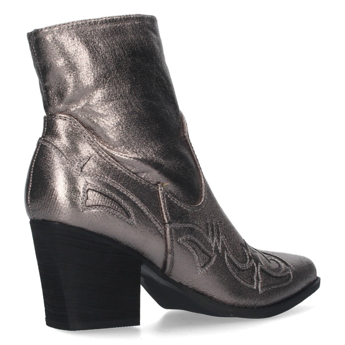 Botines camperos de tacón medio de mujer
