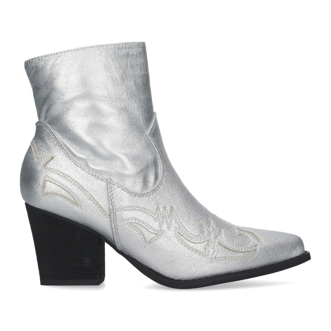 Botines camperos de tacón medio de mujer