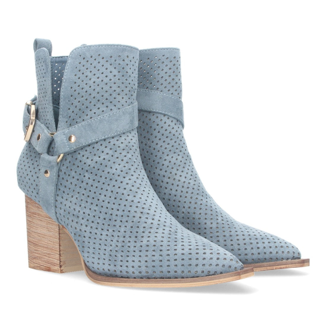 Botines de mujer con tacón campero elegantes