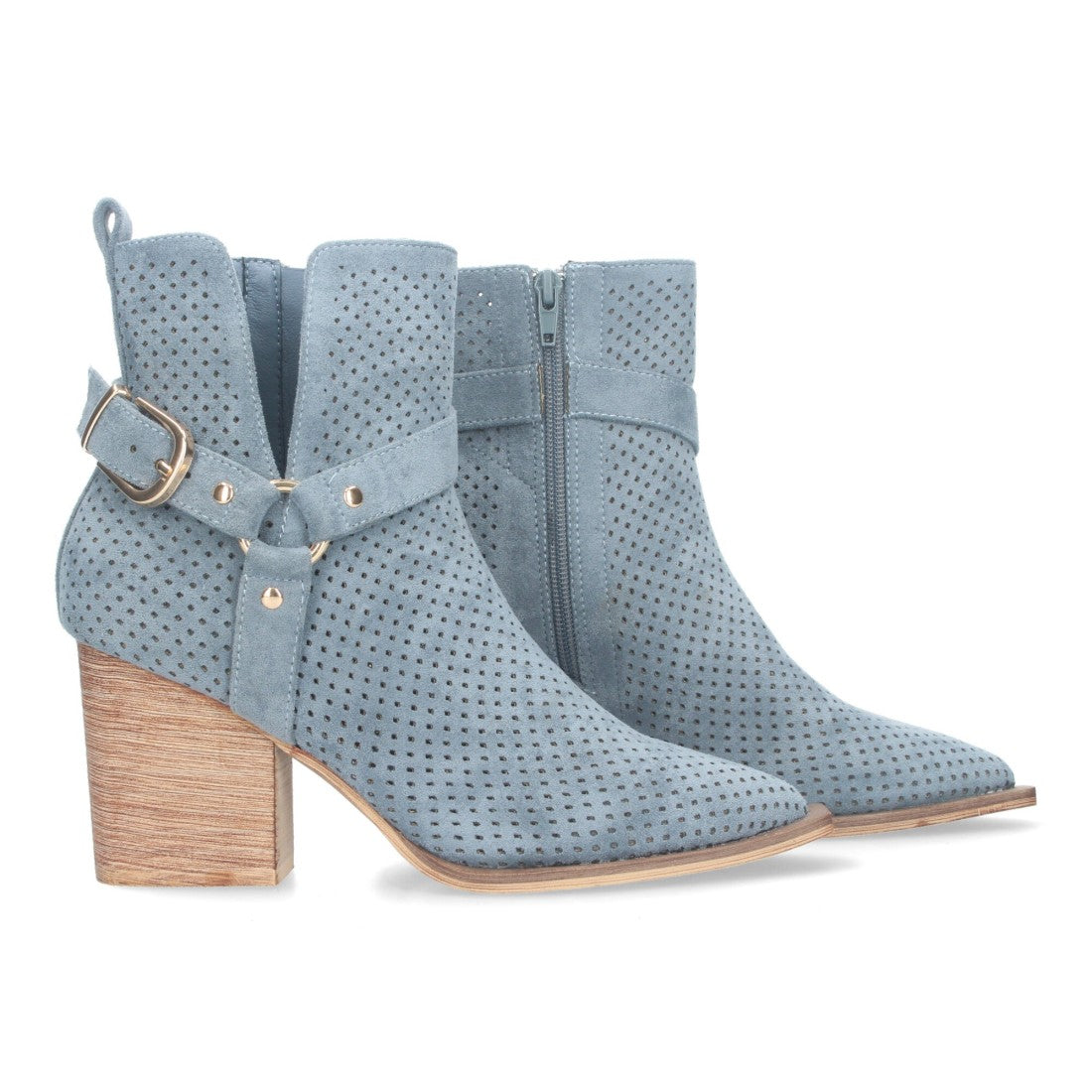 Botines de mujer con tacón campero elegantes