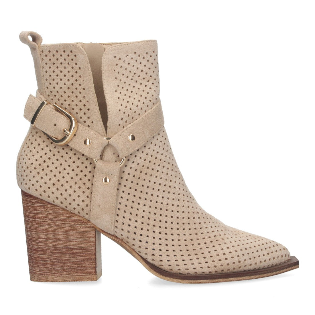 Botines de mujer con tacón campero elegantes