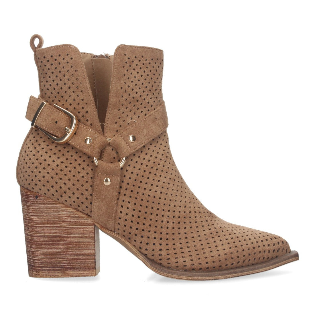 Botines de mujer con tacón campero elegantes